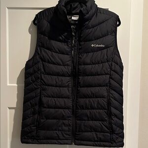 Columbia Midnight Black Quilted Vest